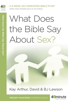 Cover image for What Does the Bible Say about Sex?, isbn: 9780307457714