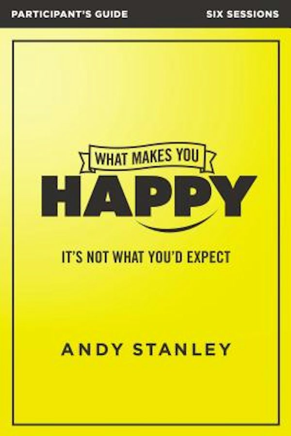 Cover image for What Makes You Happy Bible Study Participant's Guide, isbn: 9780310084990