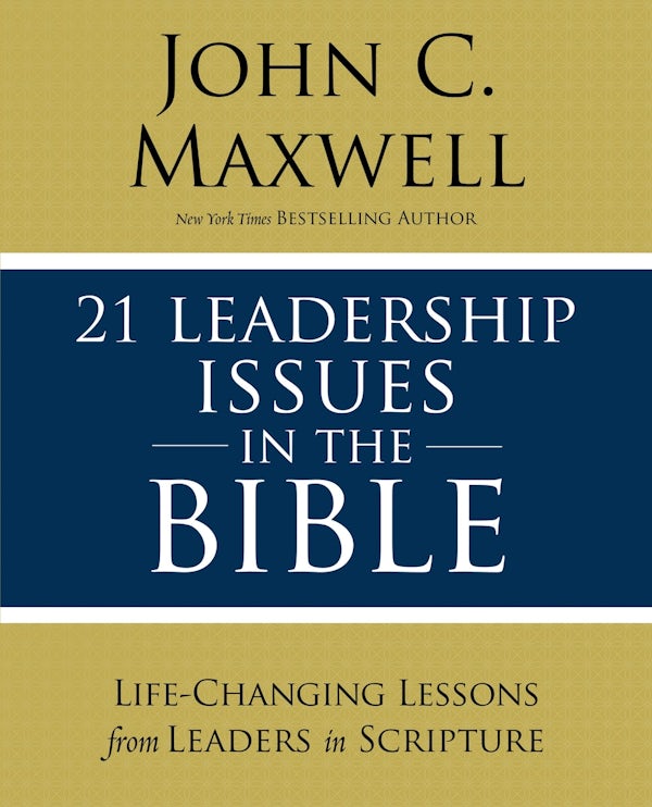 Cover image for 21 Leadership Issues in the Bible, isbn: 9780310086246