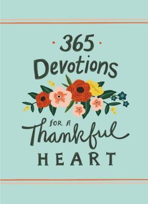 Cover image for 365 Devotions for a Thankful Heart, isbn: 9780310089643