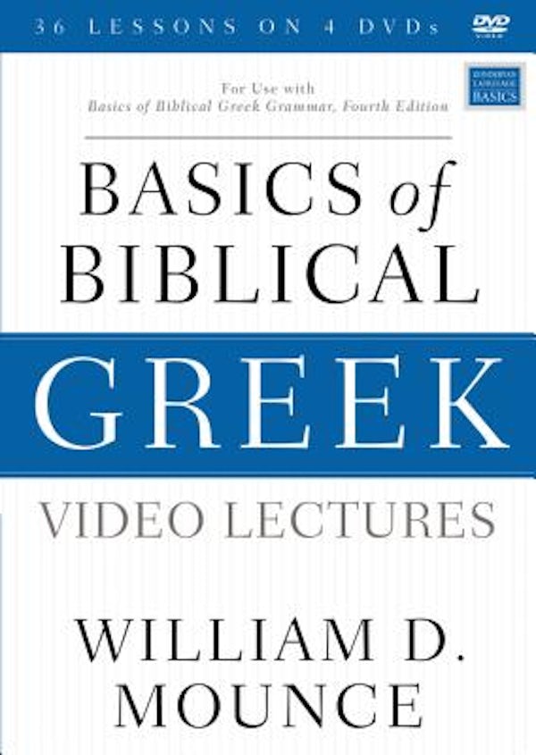 Cover image for Basics of Biblical Greek Video Lectures, isbn: 9780310097884
