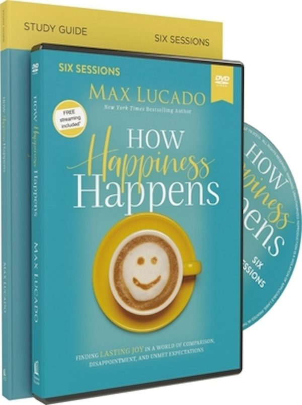 Cover image for How Happiness Happens Study Guide with DVD, isbn: 9780310105749