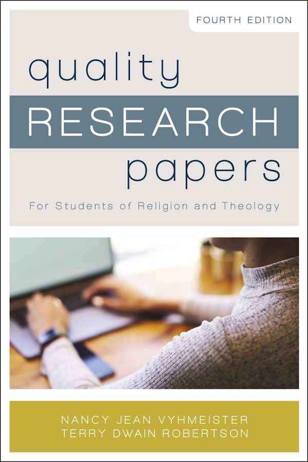 Cover image for Quality Research Papers, isbn: 9780310106661