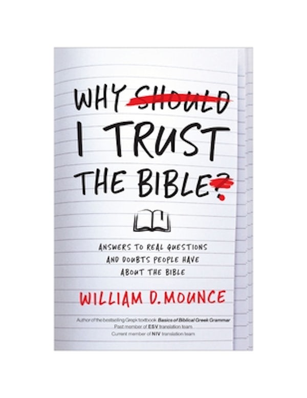 Cover image for Why I Trust the Bible, isbn: 9780310109945