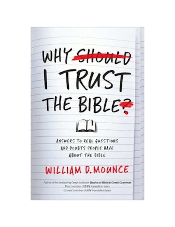 Cover image for Why I Trust the Bible, isbn: 9780310109945
