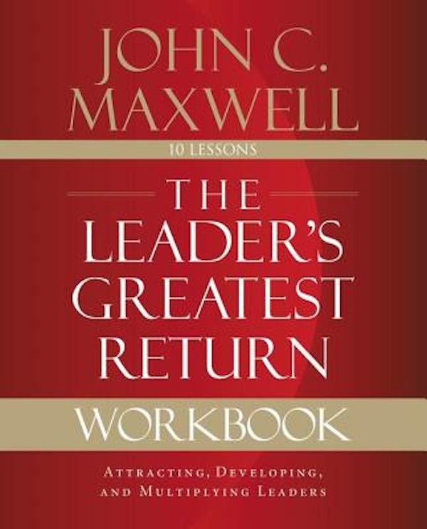 Cover image for The Leader's Greatest Return Workbook, isbn: 9780310111665