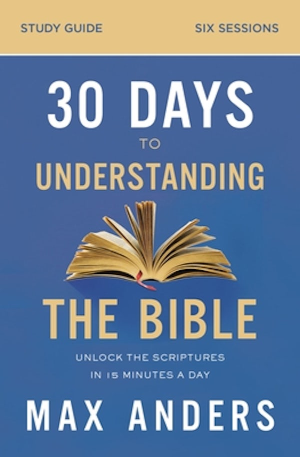 Cover image for 30 Days to Understanding the Bible Study Guide, isbn: 9780310112167