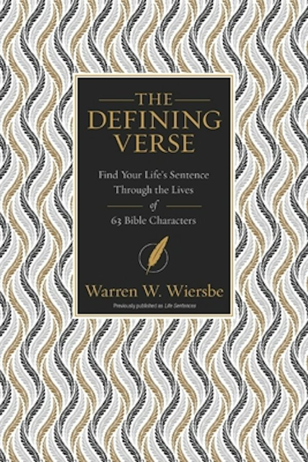 Cover image for The Defining Verse, isbn: 9780310112891