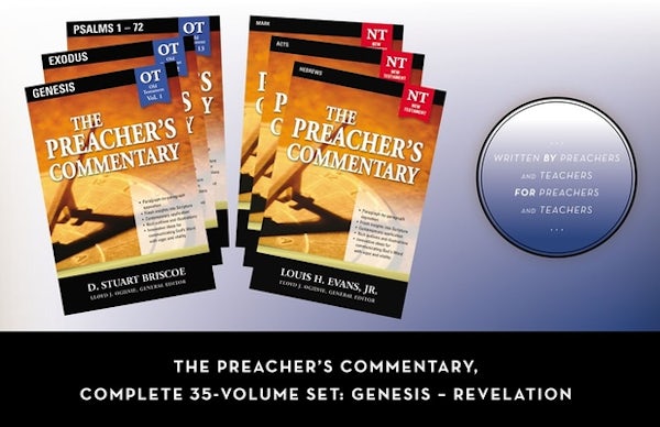 Cover image for The Preacher's Commentary, Complete 35-Volume Set: Genesis - Revelation, isbn: 9780310115939