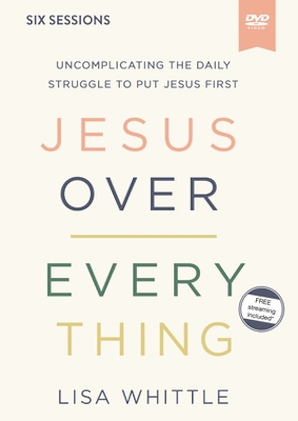 Cover image for Jesus Over Everything Video Study, isbn: 9780310118794