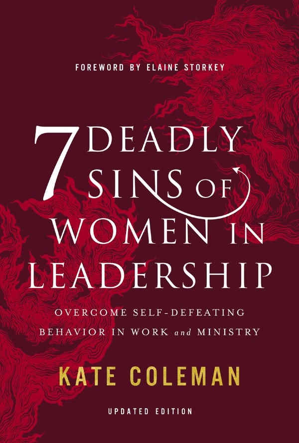 Cover image for 7 Deadly Sins of Women in Leadership, isbn: 9780310119975