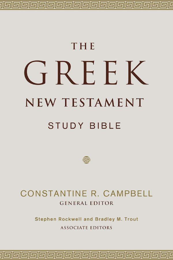 Cover image for The Greek New Testament Study Bible, isbn: 9780310121541