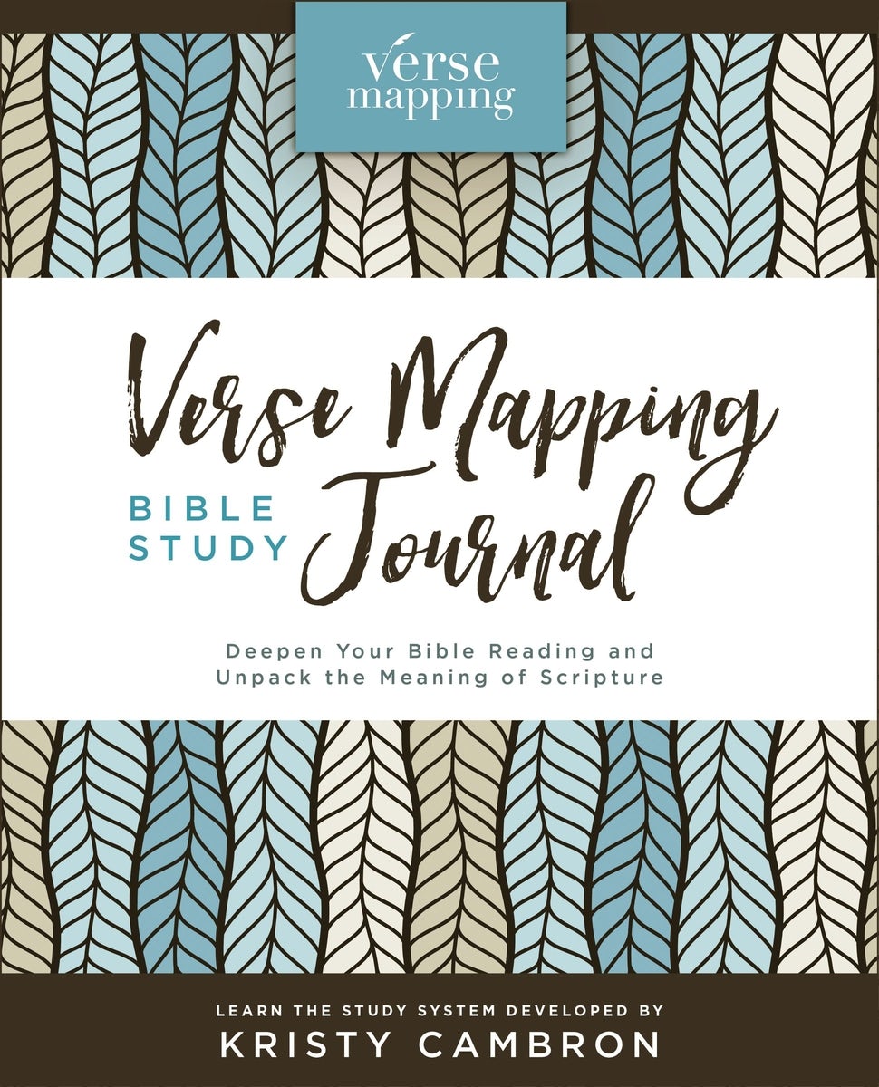 Cover image for Verse Mapping Bible Study Journal, isbn: 9780310124016