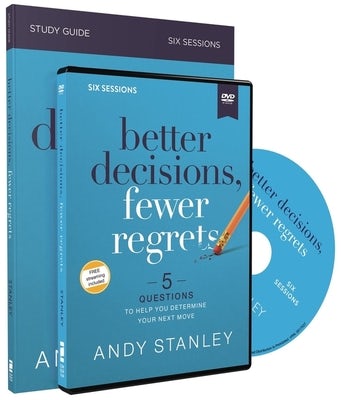 Cover image for Better Decisions, Fewer Regrets Study Guide with DVD, isbn: 9780310126591