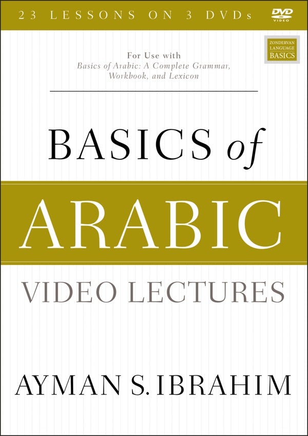 Cover image for Basics of Arabic Video Lectures, isbn: 9780310130581