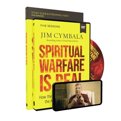 Cover image for Spiritual Warfare Is Real Study Guide with DVD, isbn: 9780310135142