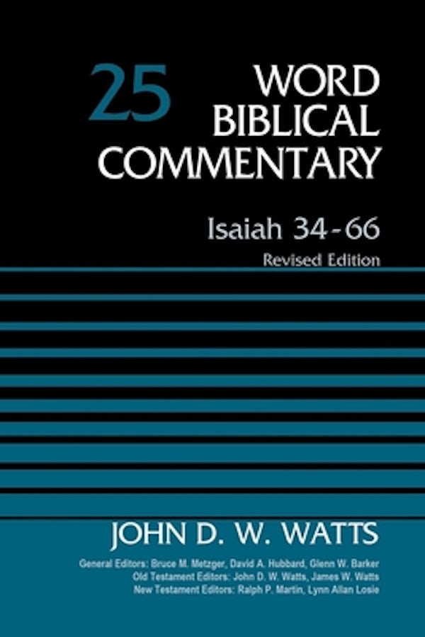Cover image for Isaiah 34-66, Volume 25, isbn: 9780310136651