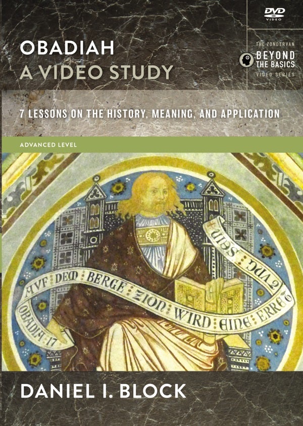 Cover image for Obadiah, a Video Study, isbn: 9780310140344