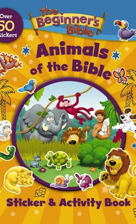 Cover image for The Beginner's Bible Animals of the Bible Sticker and Activity Book, isbn: 9780310141563