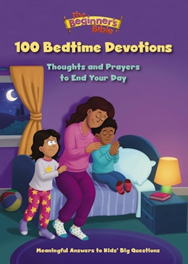 Cover image for The Beginner's Bible 100 Bedtime Devotions, isbn: 9780310142560