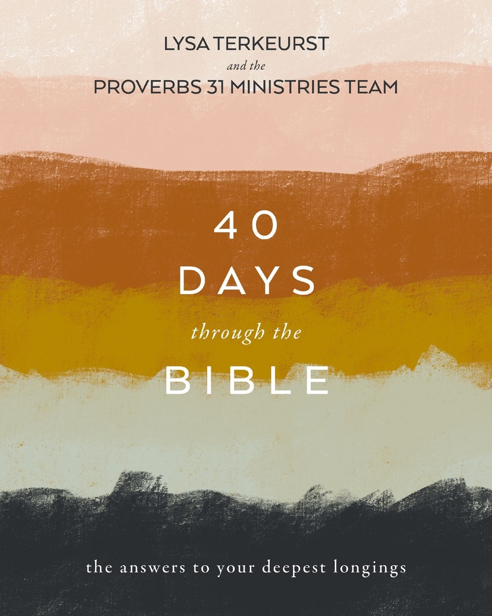 Cover image for 40 Days Through the Bible, isbn: 9780310145363