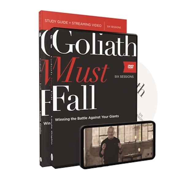 Cover image for Goliath Must Fall Study Guide with DVD, isbn: 9780310146490
