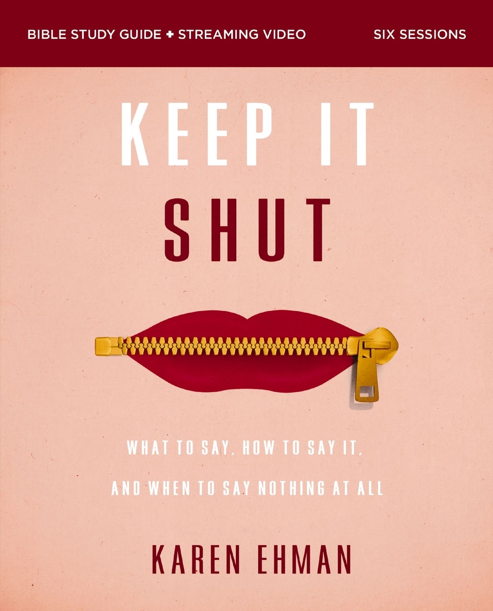 Cover image for Keep It Shut Bible Study Guide Plus Streaming Video, Updated Edition, isbn: 9780310146841