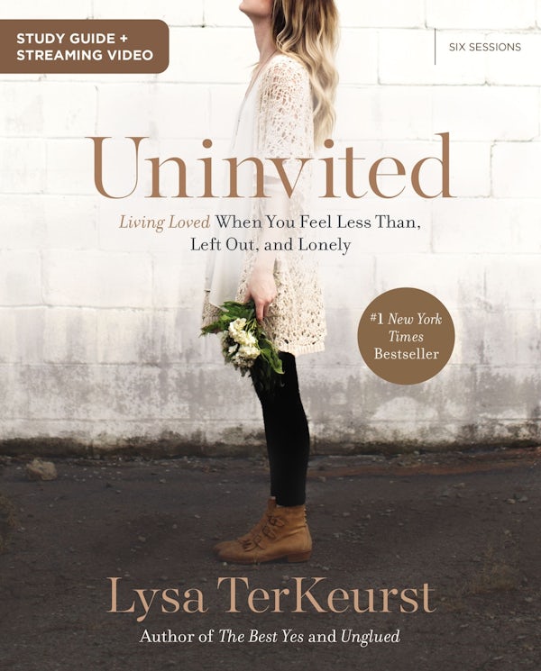 Cover image for Uninvited Bible Study Guide Plus Streaming Video, isbn: 9780310147268