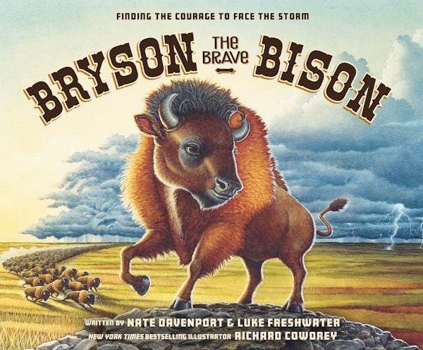 Cover image for Bryson the Brave Bison, isbn: 9780310153108