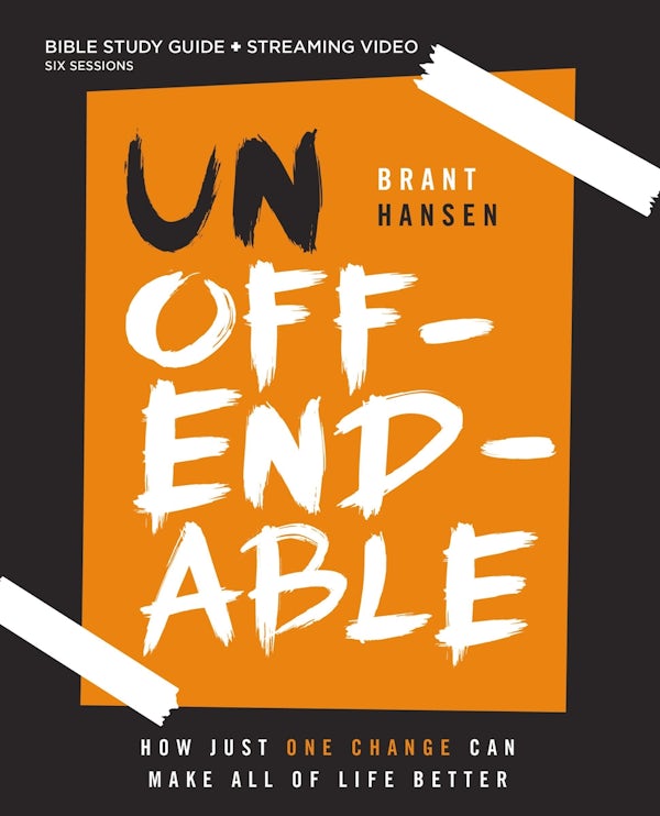Cover image for Unoffendable Bible Study Guide Plus Streaming Video, isbn: 9780310153153