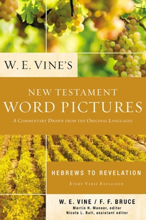Cover image for W. E. Vine's New Testament Word Pictures: Hebrews to Revelation, isbn: 9780310154082