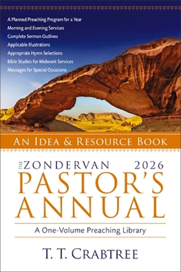 Cover image for The Zondervan 2026 Pastor's Annual, isbn: 9780310156093