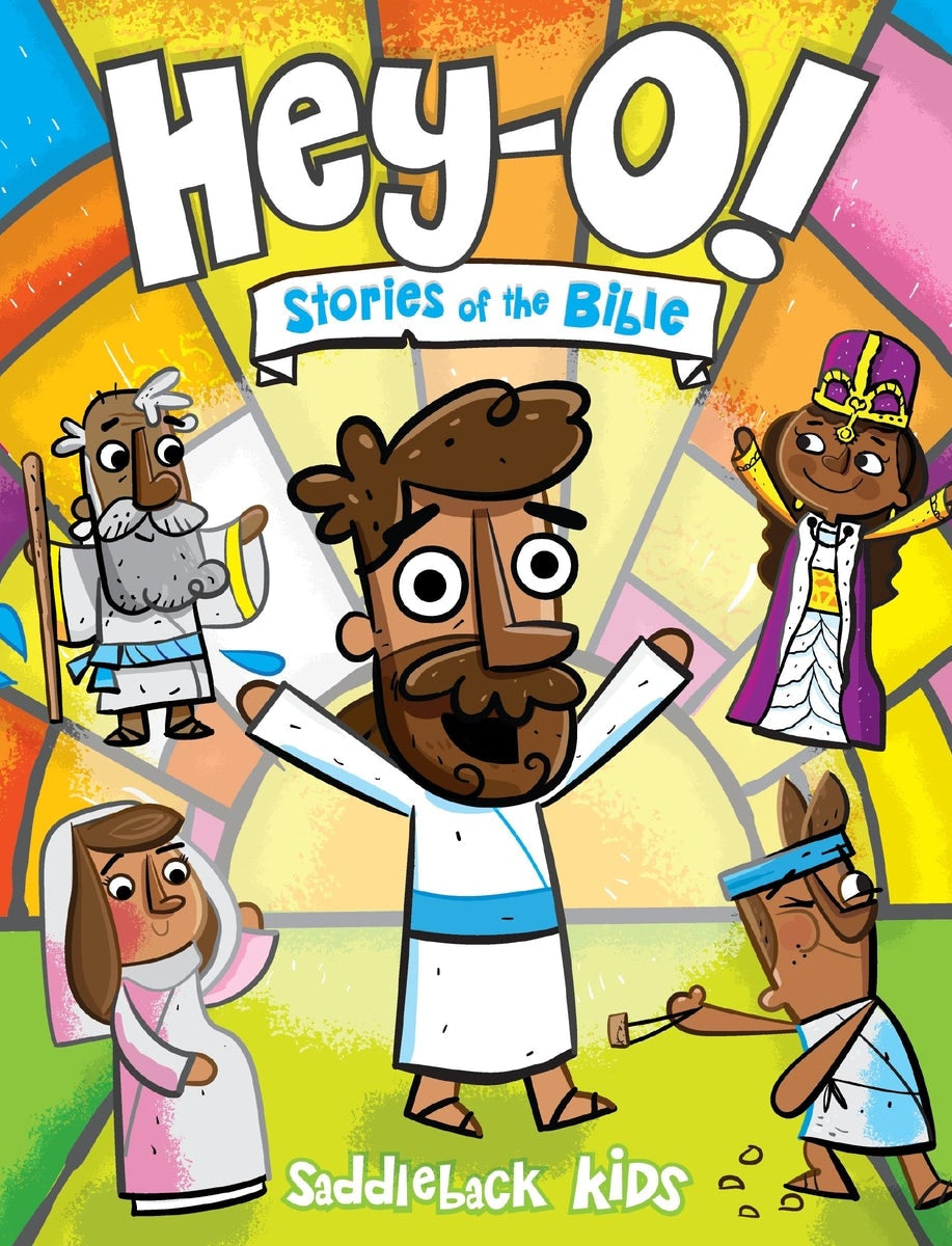 Cover image for Hey-O! Stories of the Bible, isbn: 9780310159254