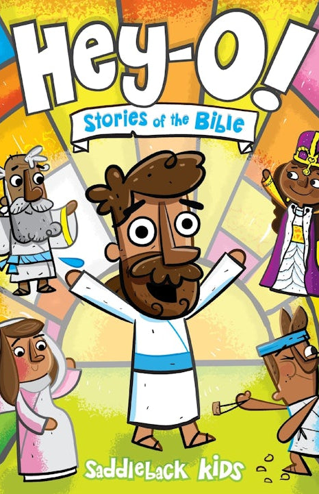 Cover image for Hey-O! Stories of the Bible, isbn: 9780310159254
