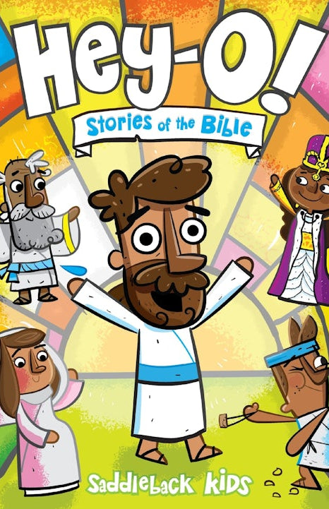 Cover image for Hey-O! Stories of the Bible, isbn: 9780310159254