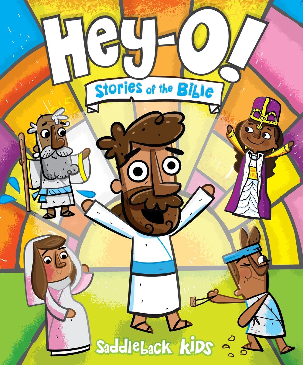 Cover image for Hey-O! Stories of the Bible, isbn: 9780310159254