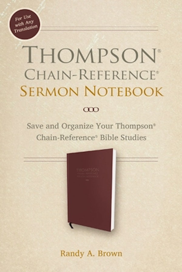 Cover image for Thompson Chain-Reference Sermon Notebook, isbn: 9780310159582