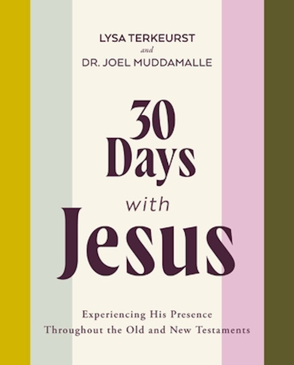 Cover image for 30 Days with Jesus Bible Study Guide, isbn: 9780310161080