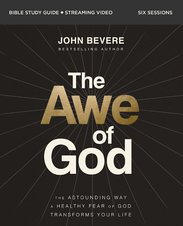 Cover image for The Awe of God Bible Study Guide Plus Streaming Video, isbn: 9780310163350