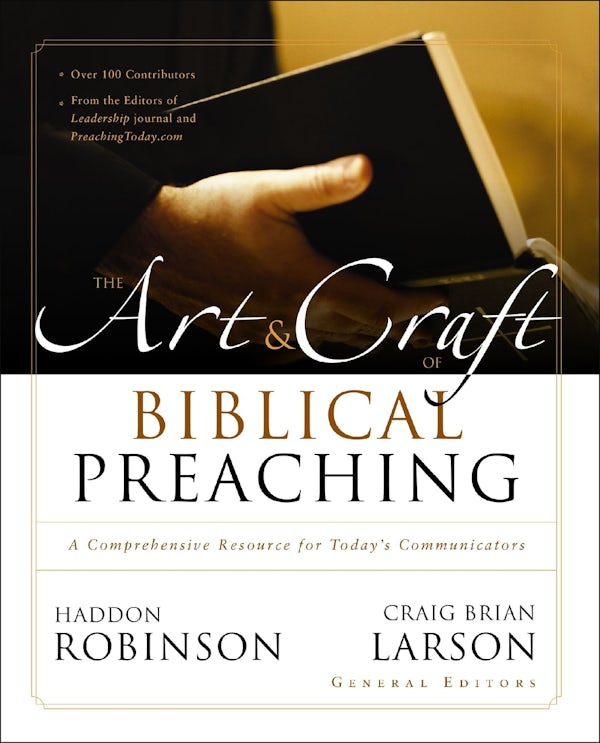 Cover image for The Art and Craft of Biblical Preaching, isbn: 9780310165682