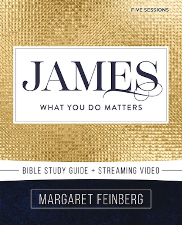 Cover image for James Bible Study Guide Plus Streaming Video, isbn: 9780310167075