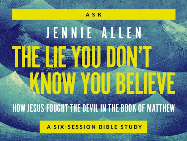 Cover image for The Lie You Don't Know You Believe Conversation Card Deck, isbn: 9780310170440