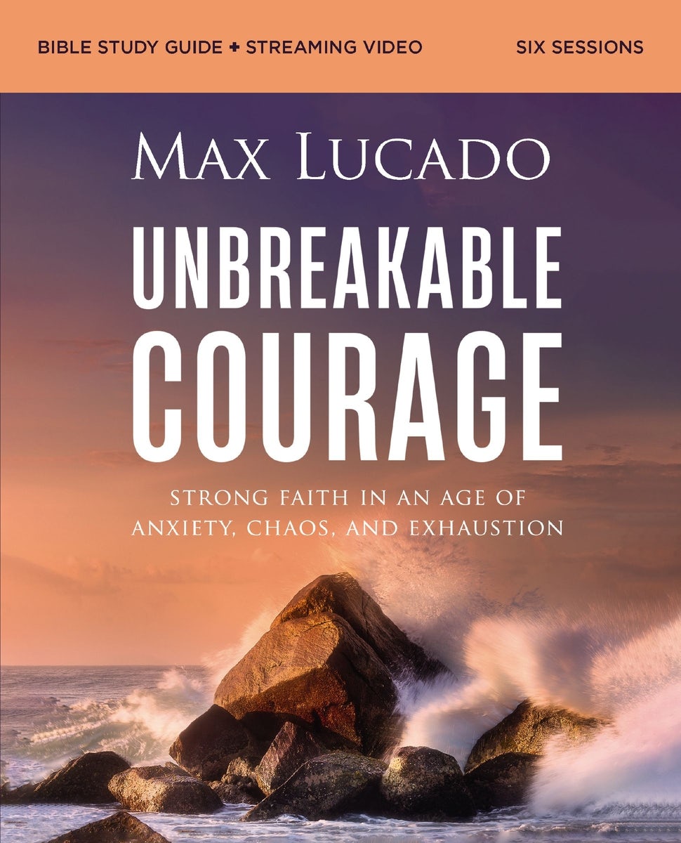 Cover image for Unbreakable Courage Bible Study Guide Plus Streaming Video, isbn: 9780310171188