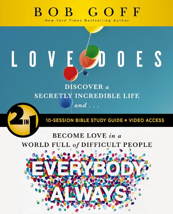 Cover image for Love Does/Everybody Always 2-In-1 Bible Study Guide Plus Streaming Video, isbn: 9780310174790