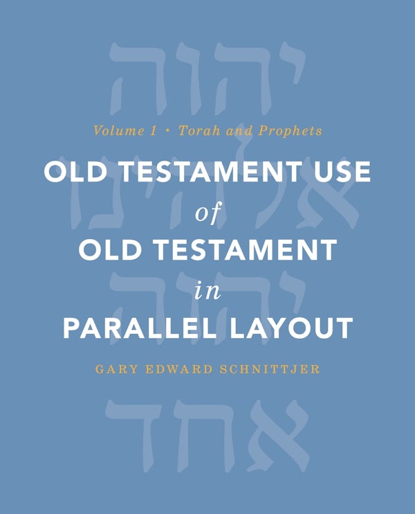Cover image for Old Testament Use of Old Testament in Parallel Layout Volume 1, isbn: 9780310177708