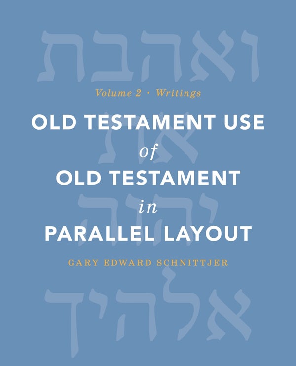 Cover image for Old Testament Use of Old Testament in Parallel Layout Volume 2, isbn: 9780310177722