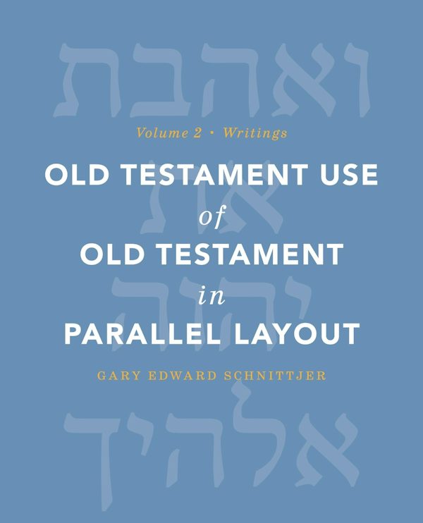 Cover image for Old Testament Use of Old Testament in Parallel Layout Volume 2, isbn: 9780310177722