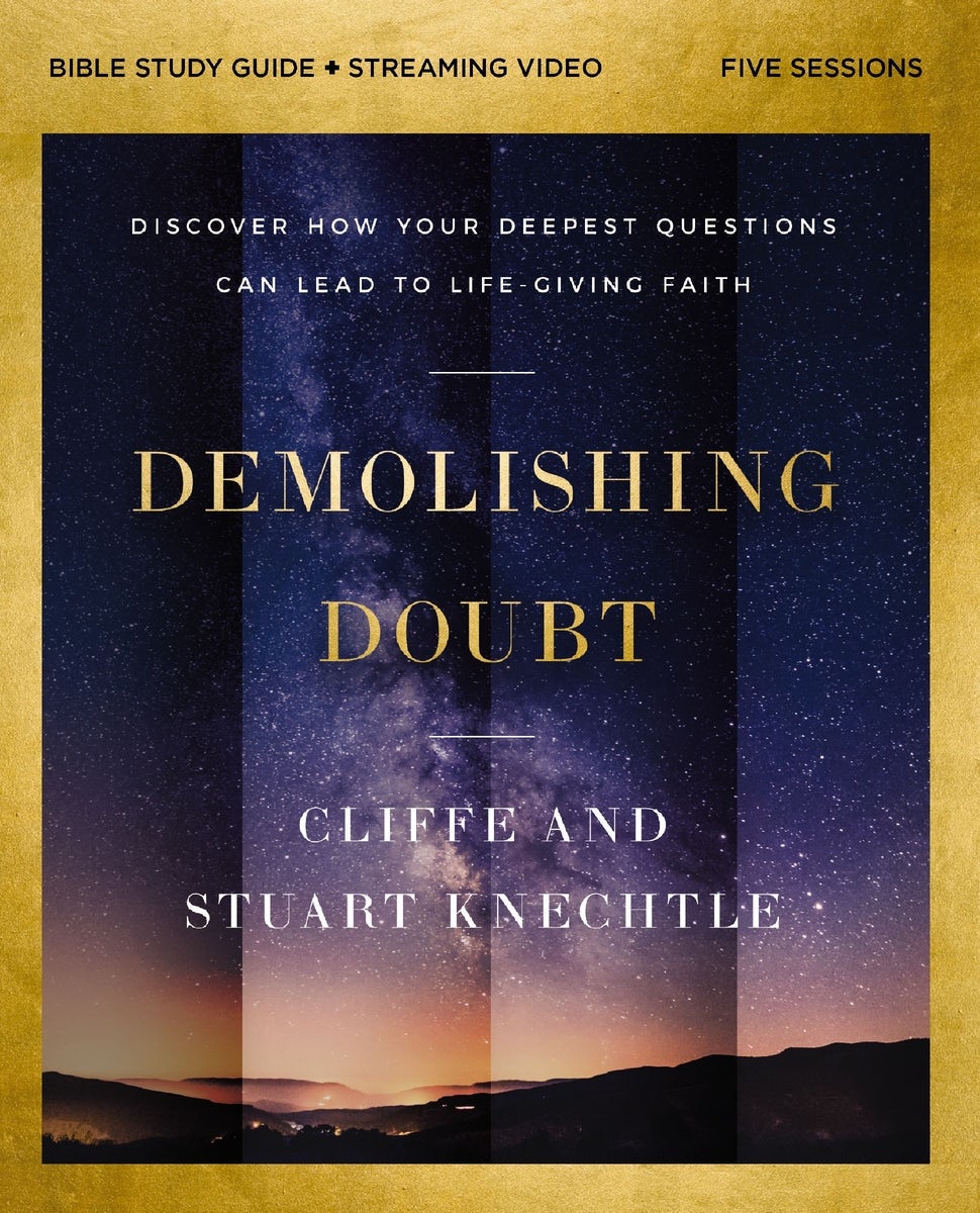 Cover image for Demolishing Doubt Bible Study Guide Plus Streaming Video, isbn: 9780310178743