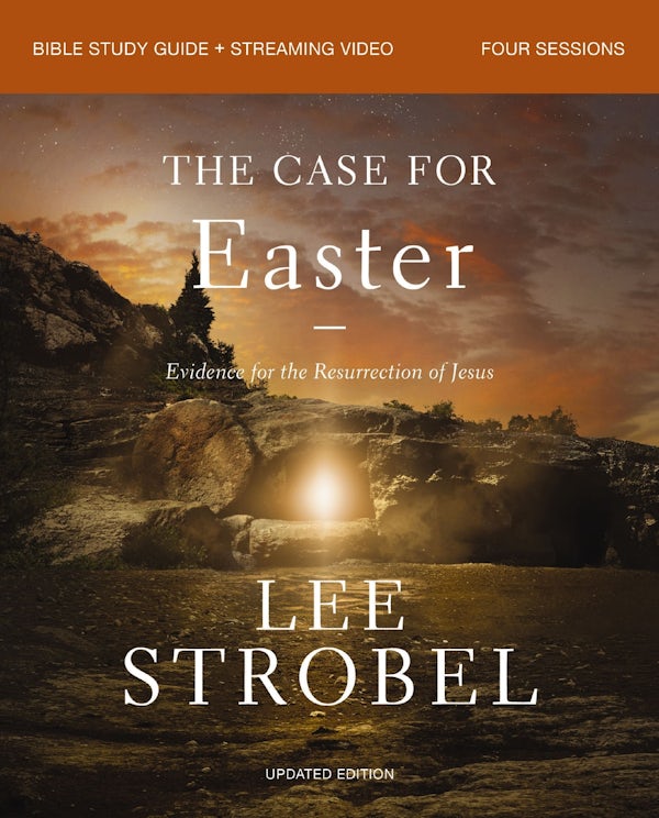 Cover image for The Case for Easter Bible Study Guide + Streaming Video, Updated Edition, isbn: 9780310179733