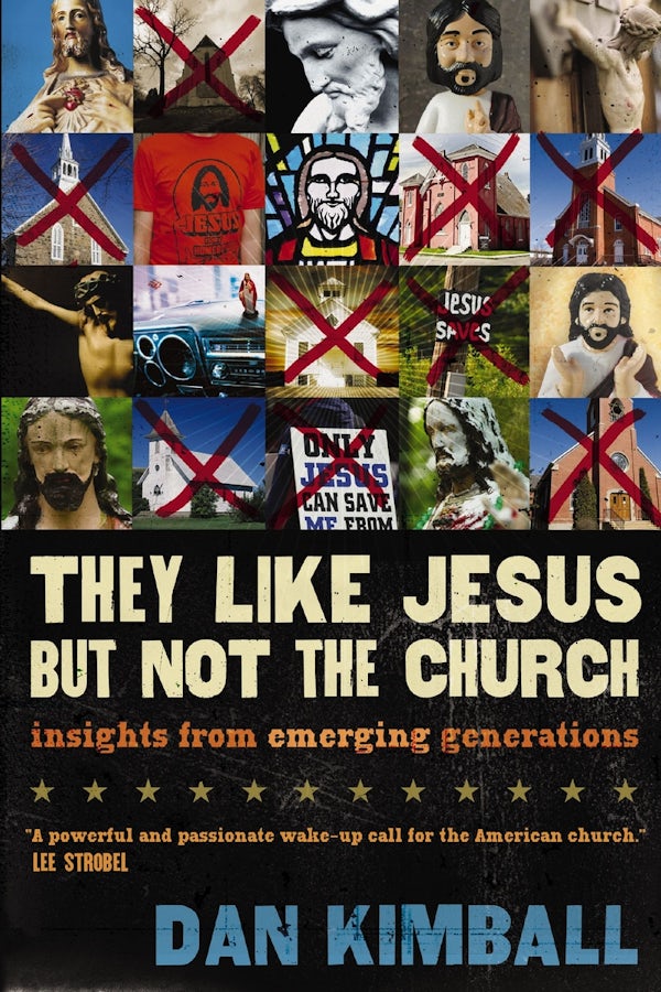 Cover image for They Like Jesus But Not the Church, isbn: 9780310180906